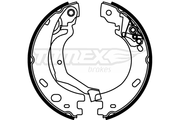 Sada brzdových čeľustí TOMEX Brakes